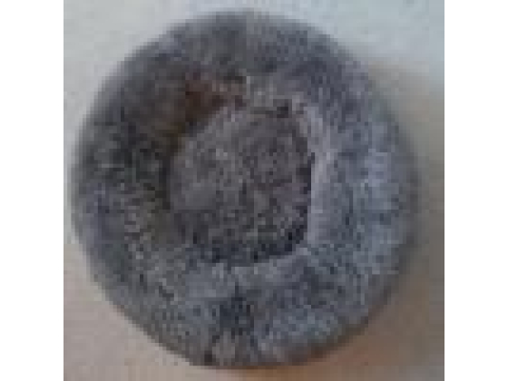 Donut Hunde- og Katte- seng 40cm.  Mørk grå