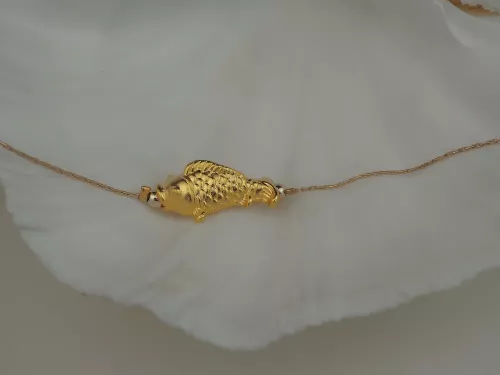 Golden Fish Bracelet