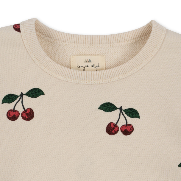 KONGES SLØJD - LOU FRILL SWEATSHIRT MA GRANDE CERISE - Image 6