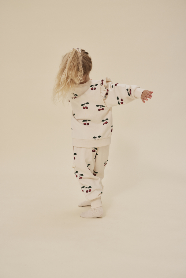 KONGES SLØJD - LOU FRILL SWEATSHIRT MA GRANDE CERISE - Image 8