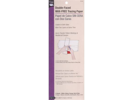 Double Face Tracing Paper Assorted Colors # 632-66
