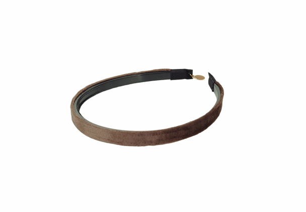 NOMA Smal Velur Hårbøyle