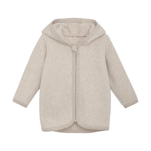 HUTTEliHUT | Jacket Cotton Fleece - Camel Melange