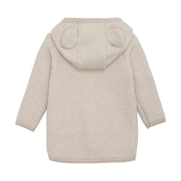 Jacket Cotton Fleece - Camel Melange - Image 2