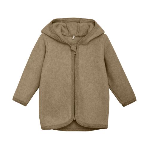 HUTTELIHUT - JACKET COTTON FLEECE MOLÉ MELANGE