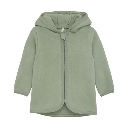 HUTTELIHUT - JACKET COTTON FLEECE SEA SPRAY