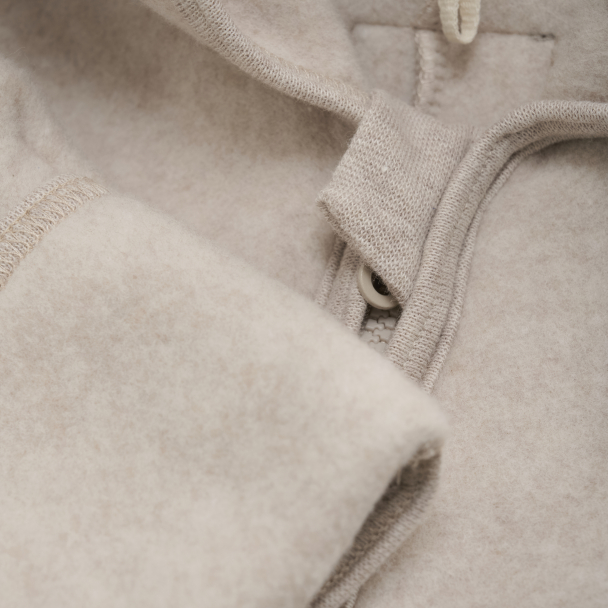 Heldress Cotton Fleece - Camel Melange - Image 3