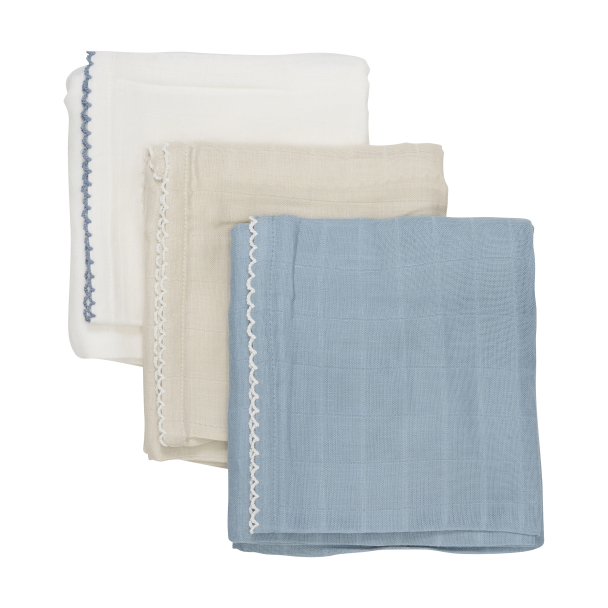 HUTTELIHUT - MUSLIN KLUT 3-PK CITADEL - Image 1