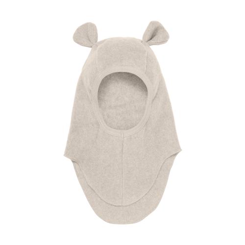 HUTTEliHUT | Balaclava Ears Cotton Fleece - Camel Melange