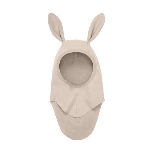 HUTTEliHUT | Balaclava Ears Cotton Fleece - Almond Peach