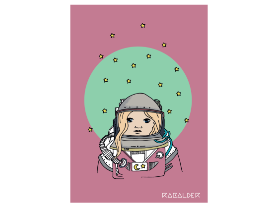 Astronaut - Rosa