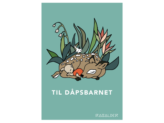 Til dåpsbarnet - Blå