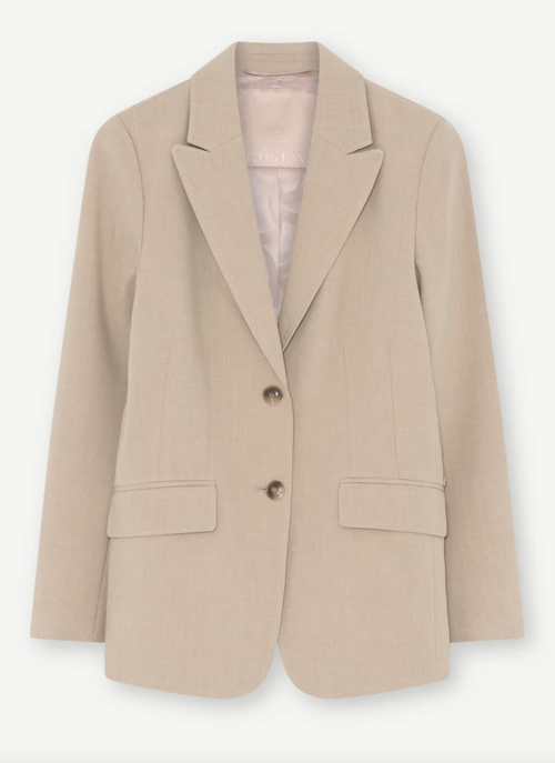 Stacie Blazer Sand Stone  | Stacie Blazer Sand Stone fra GUSTAV