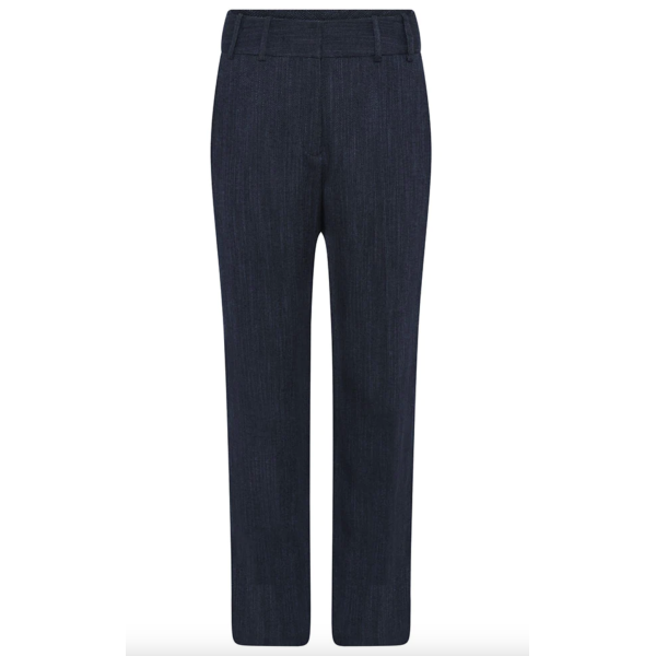 Cali Straight Leg Pants Navy Blue |  Cali Straight Leg Pants Navy Blue fra GUSTAV