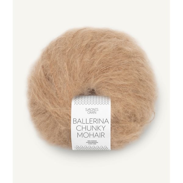 Ballerina chunky Mohair Camel