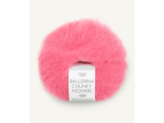 Ballerina chunky Mohair Bubblegum pink