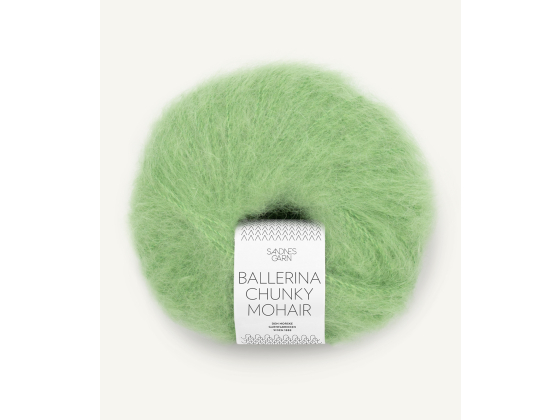 Ballerina chunky Mohair Spring green