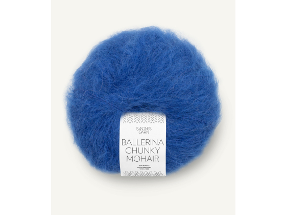 Ballerina chunky Mohair Dazzeling blue