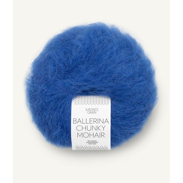 Ballerina chunky Mohair Dazzeling blue