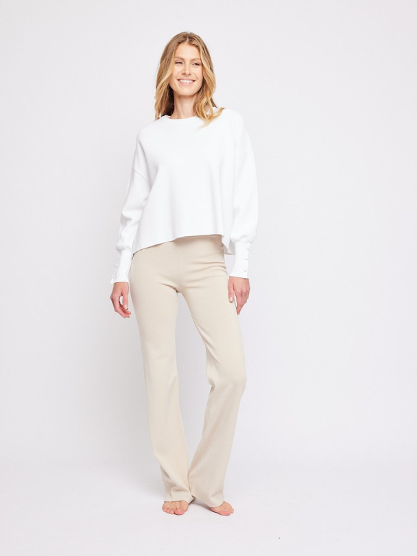 EVANA RAY PANTS - SAND - Image 1