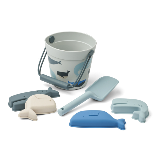 Dante Strandsett - Whales/Cloud Blue - Image 2