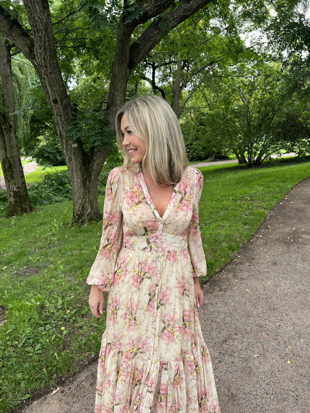 Georgette Maxi Dress - Vintages Lilies - Image 2
