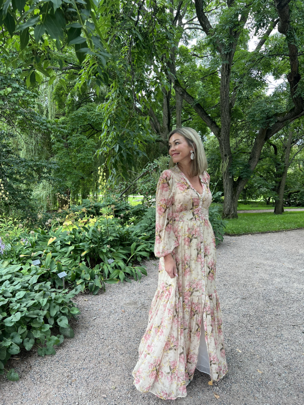 Georgette Maxi Dress - Vintages Lilies - Image 4