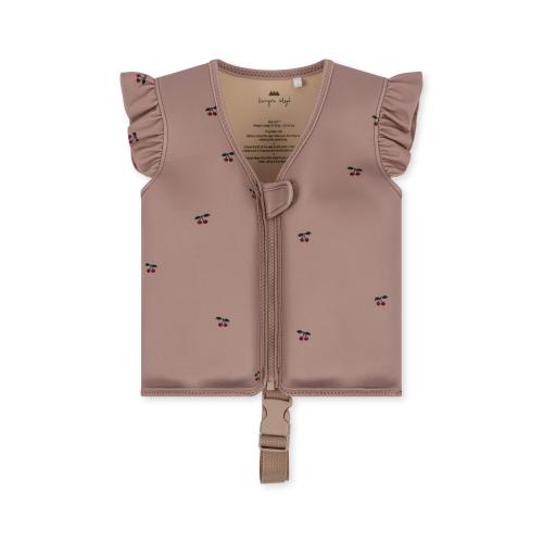 KONGES SLØJD - NEOPRENE FLOAT FRILL VEST CHERRY