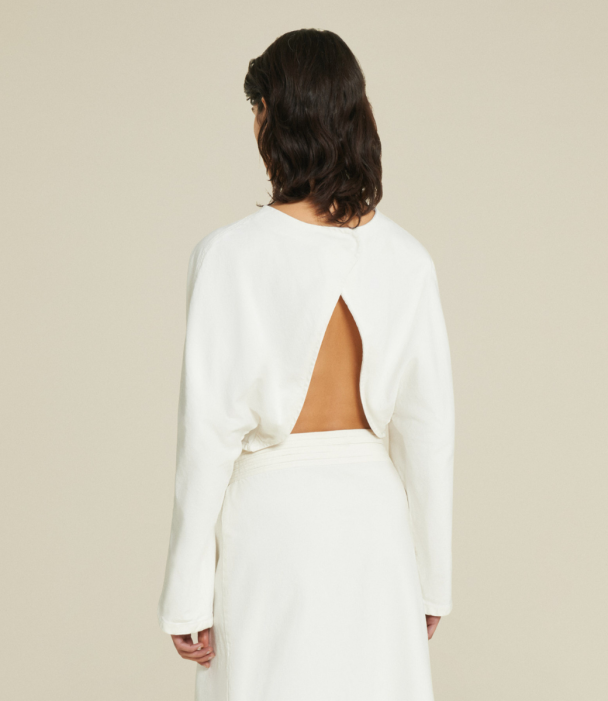 Lucy Otawa Bolero - White - Image 3