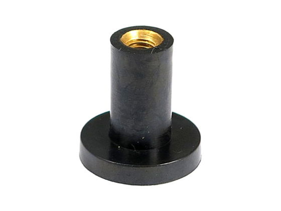 NEOPRENE WELL NUT, 10/32 THREADED