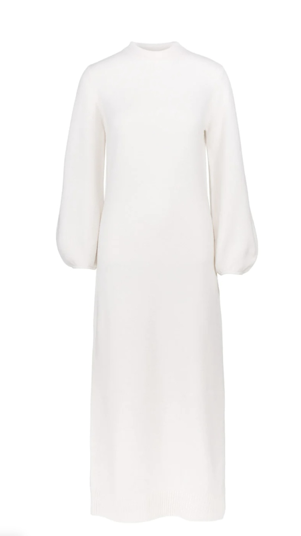 Aurelia Maxi Dress - Cream - Image 2
