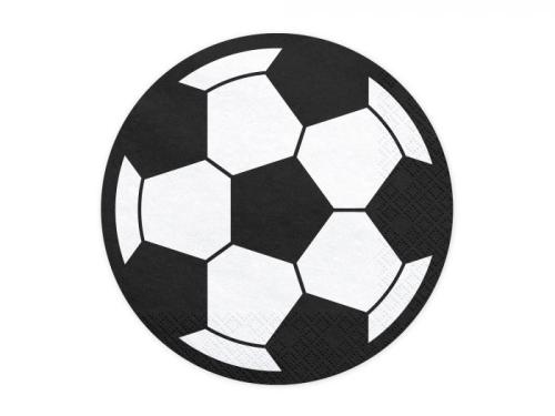 Serviett FOTBALL RUND 20 stk 13,5cm