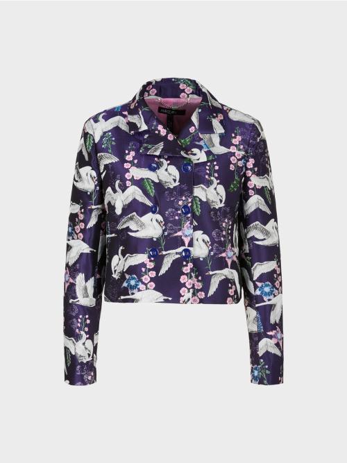 Swan Jacket With Print WC 31.06 W24  |  Jacket With Swan Print WC 31.06 W24 fra MarcCain