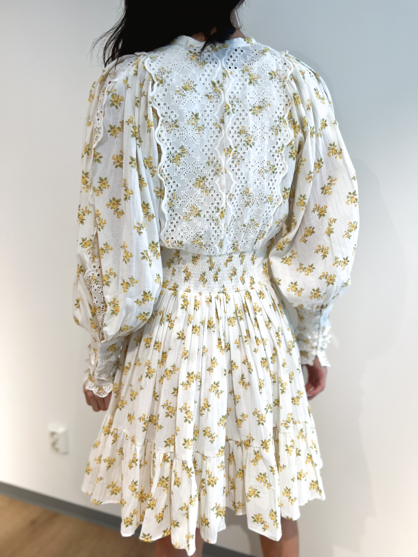 Cotton Slub Mini Dress - Florish Thought - Image 3