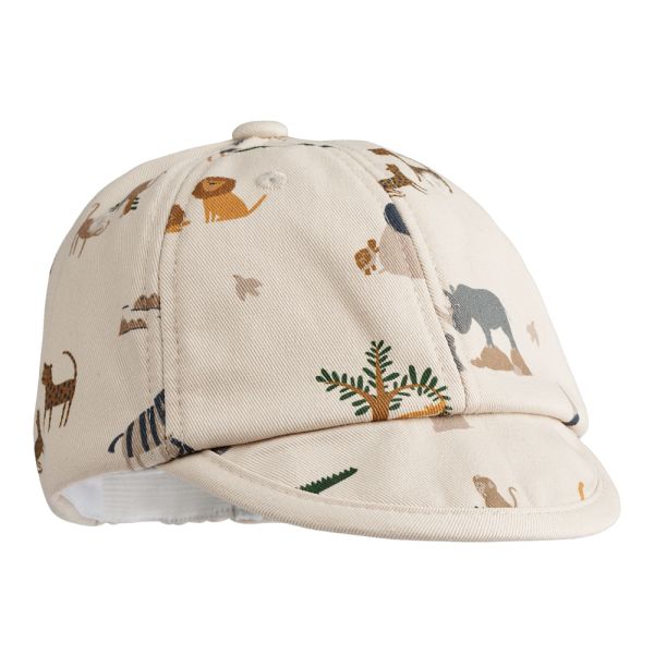 LIEWOOD - TONE BABY CAP ALL TOGETHER/SANDY