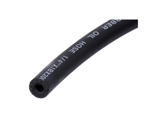 NEOPRENE FUEL / OIL LINE HOSE, 6MM (1/4")