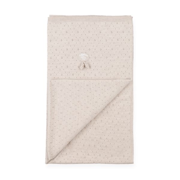 Lillelam | Pledd Tynn Classic - Lys Beige