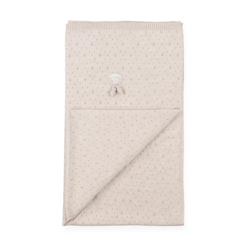 Lillelam | Pledd Tynn Classic - Lys Beige