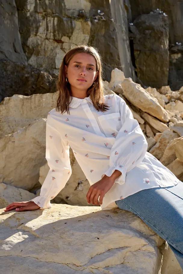 NOELLA Roberta Frill Shirt - Image 1