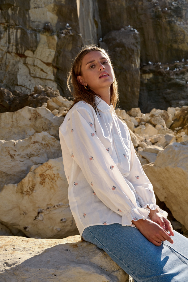 NOELLA Roberta Frill Shirt - Image 5