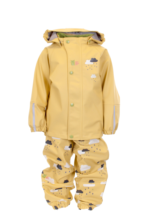 Kattnakken | Plask Regnsett Vêret - Korngul - Image 1