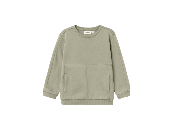 Nalf Loose Sweat, Moss Gray - Lil' Atelier