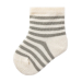 Stripete sokk, baby, Dried Sage - Lil' Atelier