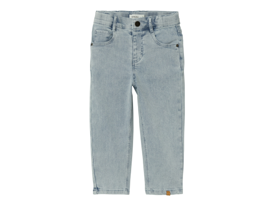 Ben Tapered Jeans, Light Blue Denim - Lil' Atelier