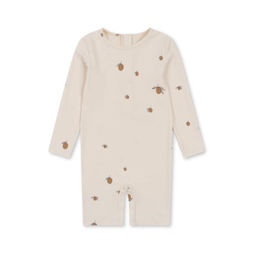 KONGES SLØJD - ASTER SWIM ONESIE LEMON