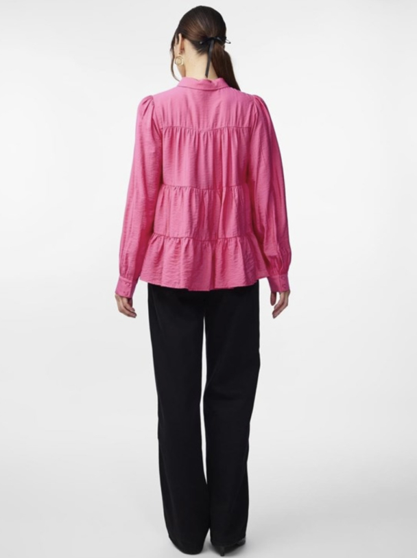 Pala Shirt - Rasberry Sorbet - Image 3