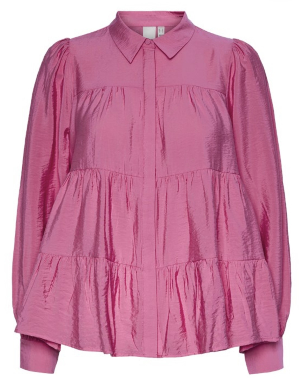 Pala Shirt - Rasberry Sorbet - Image 4