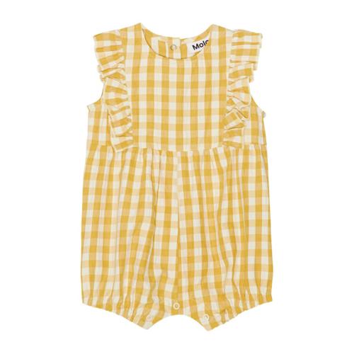 MOLO - FELICIA ROMPER HONEY CHECK