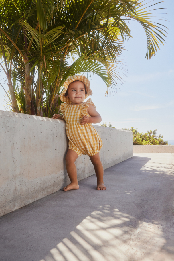 Felicia Romper - Honey Check - Image 3