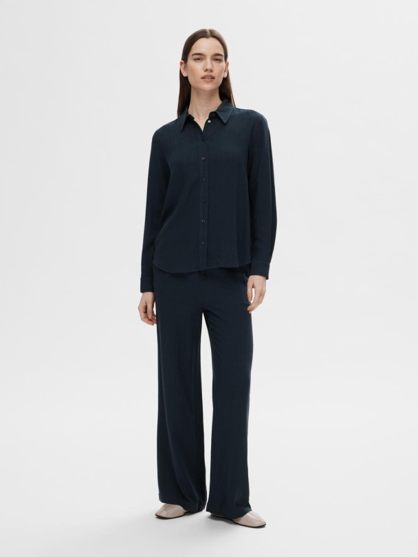 SELECTED FEMME Viva Gulia Linen Pants - Image 3